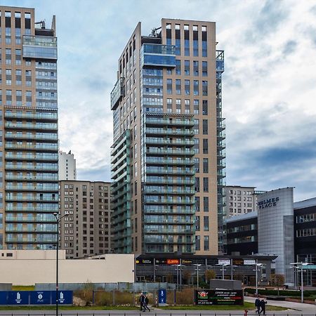 Golden Apartments Warsaw - Big And Bright Apartment In Platinum Towers- Browary- Grzyb61A 외부 사진